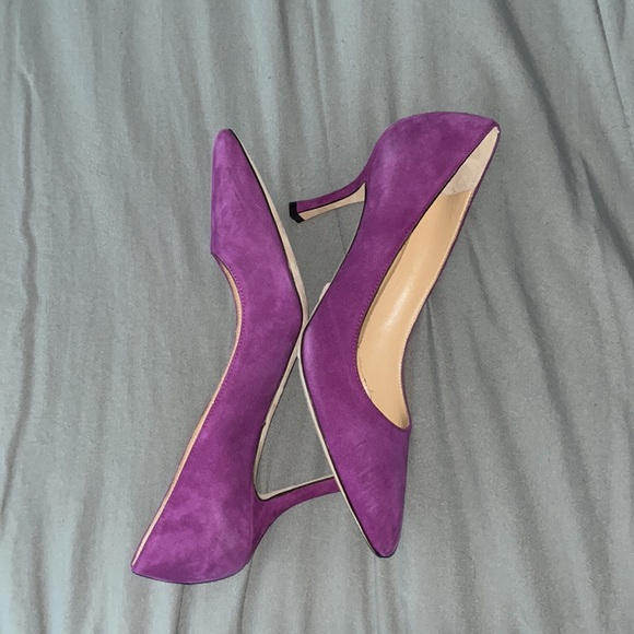 $800 Sergio Rossi Size 6(36) Point Toe Suede Pumps NWT(read description) - Picture 10 of 10